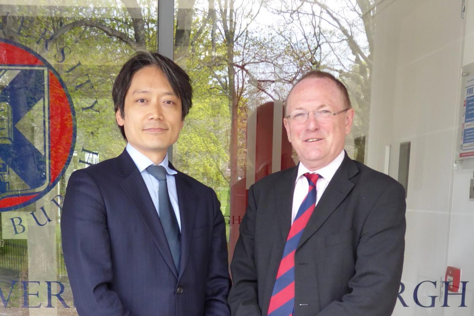 CenSE wins Japan Foundation funding to promote comparative learning between Japan and the UK - Tomoki Akazawa and Stephen Osborne