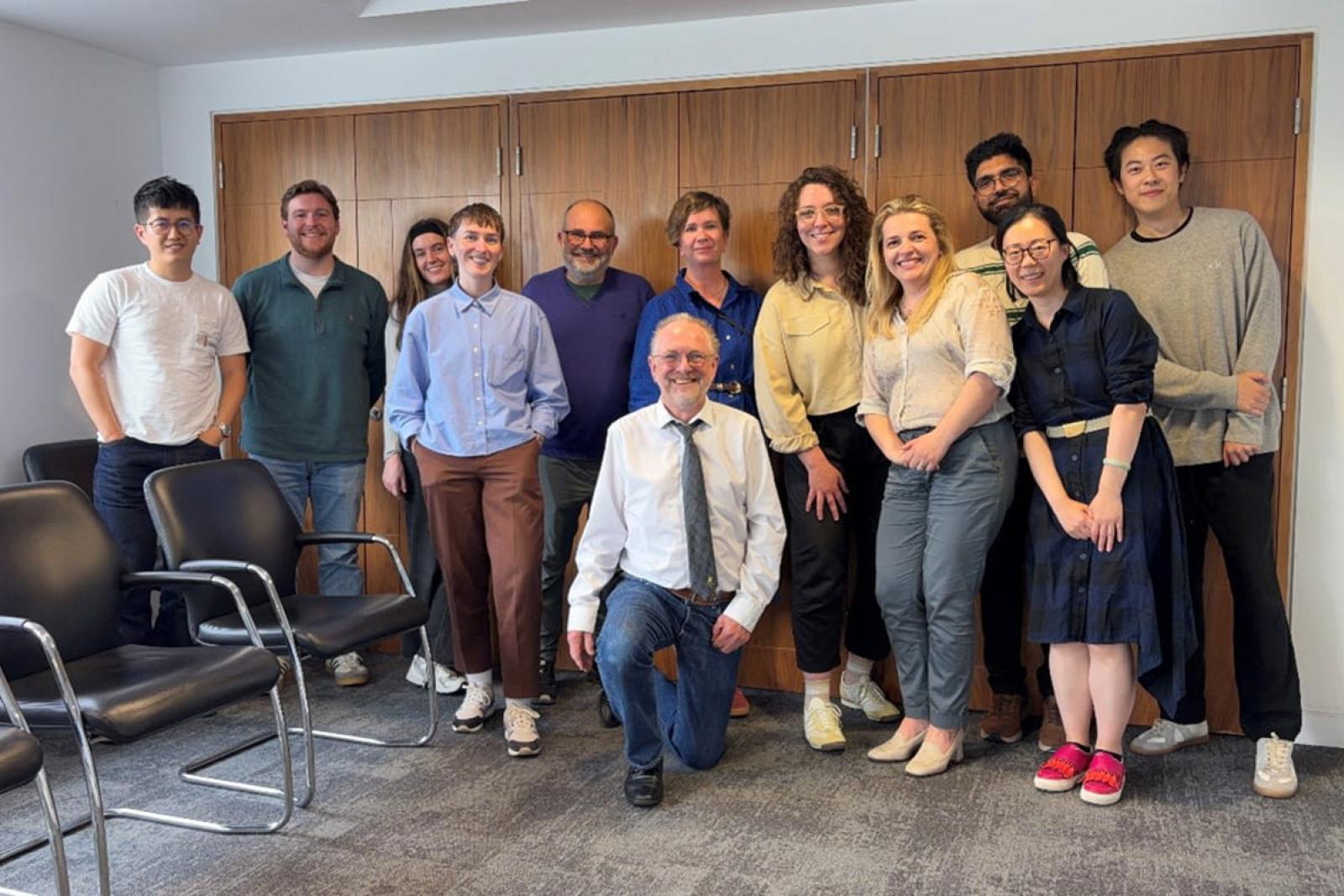 Group photo of 12 people at the Scottish Public Management Research Conference 2026